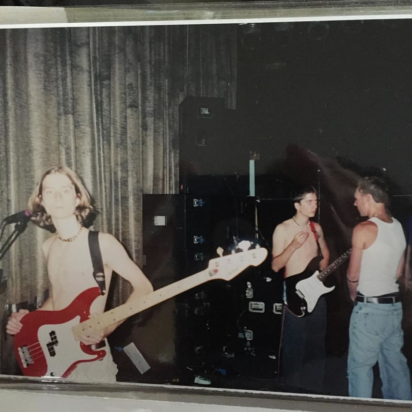 Josh and Graham at the Strand, 1998