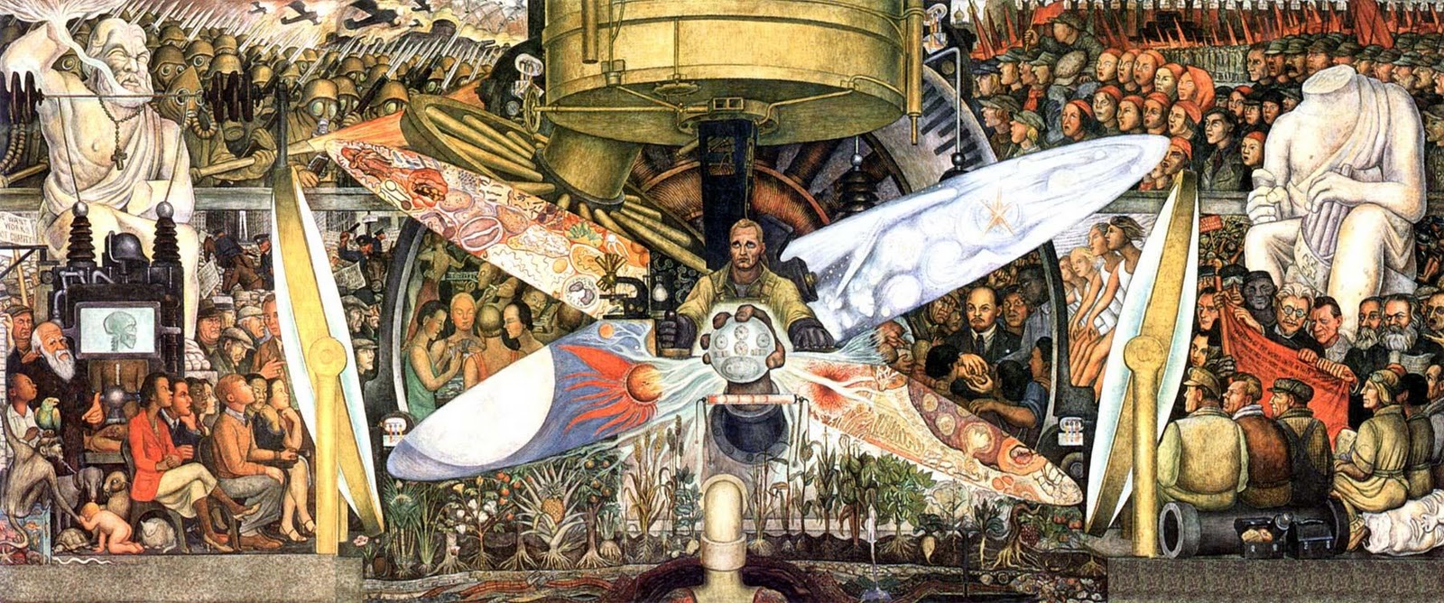 Diego Rivera - Man at the Crossroads