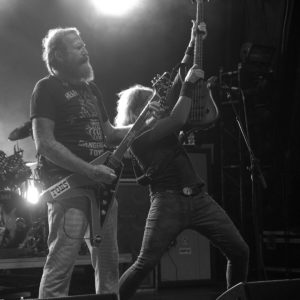 Brent Hinds and Troy Sanders of Mastodon
