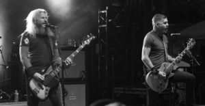 Troy Sanders and Bill Kelliher of Mastodon