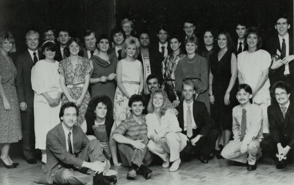 WRAS staff circa 1986