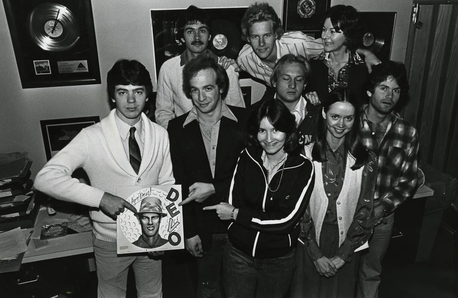 WRAS staff circa 1978