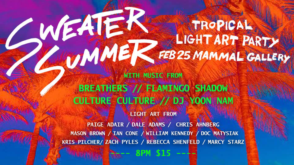 Sweater Summer Flyer