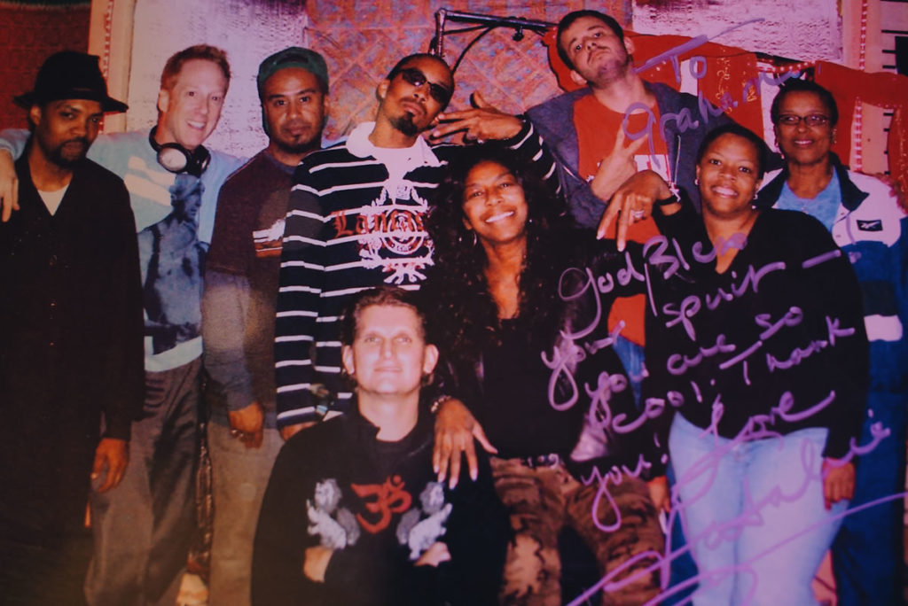 Marsh, Dallas Austin and others with Natalie Cole