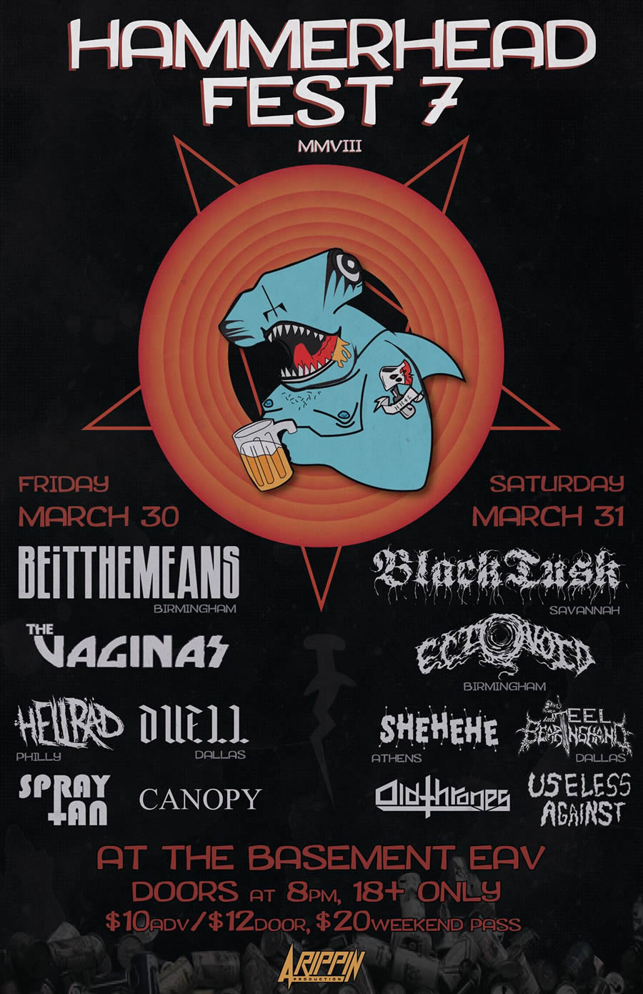 Hammerhead Fest 7 Poster
