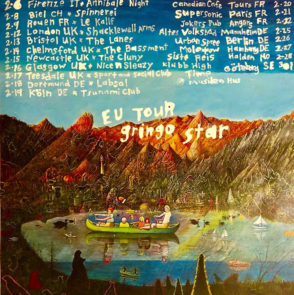Gringo Star European Tour Poster