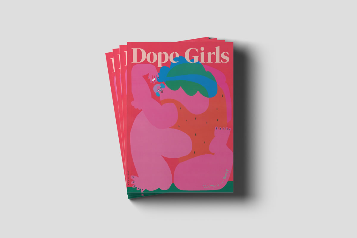 Dope Girls Zine cover.
