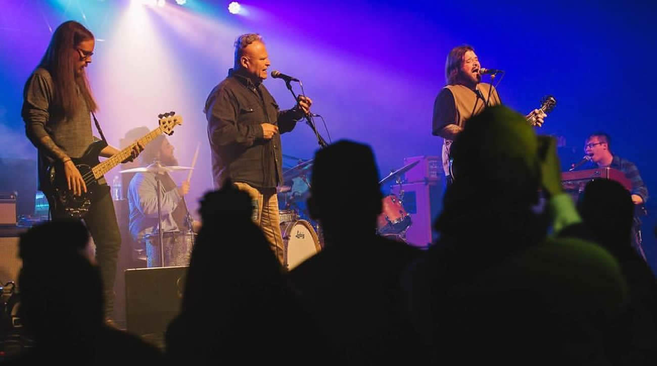 Brother Hawk performing live.