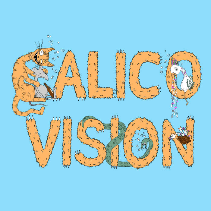 covert art for Calico Vision's aelf-titled record