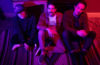 members of MORE sitting on the floor
