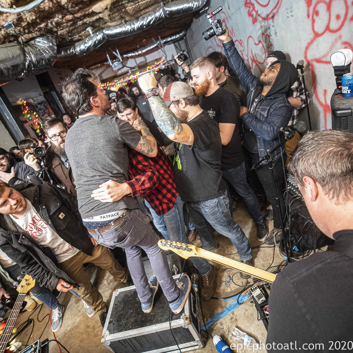 Holy+Gold performing live at Mac's Basement