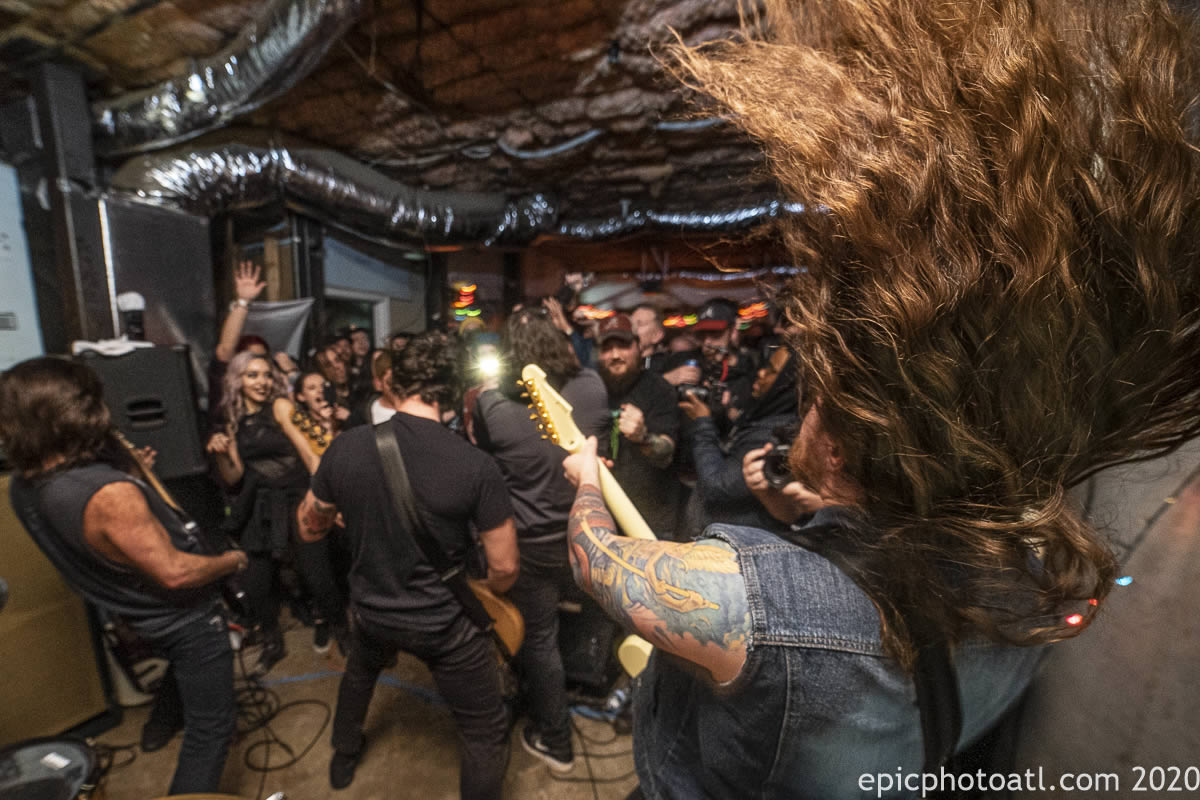 Norma Jean performing live at Mac's Basement