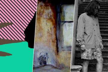 Three panel image of Lemon Crush, Thayer Sarrano, and Fam