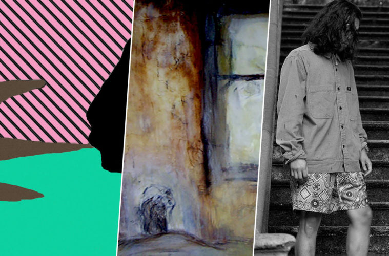 Three panel image of Lemon Crush, Thayer Sarrano, and Fam