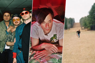 three panel image of Pike Co., of Montreal, and Hollow Sinatra