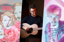 three panel image of Dead Now, JD Walsh and Sean Higgins