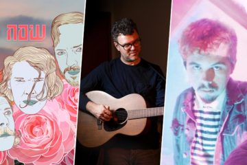 three panel image of Dead Now, JD Walsh and Sean Higgins