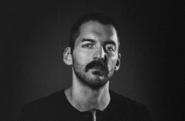black and white photo of Spencer Thomas
