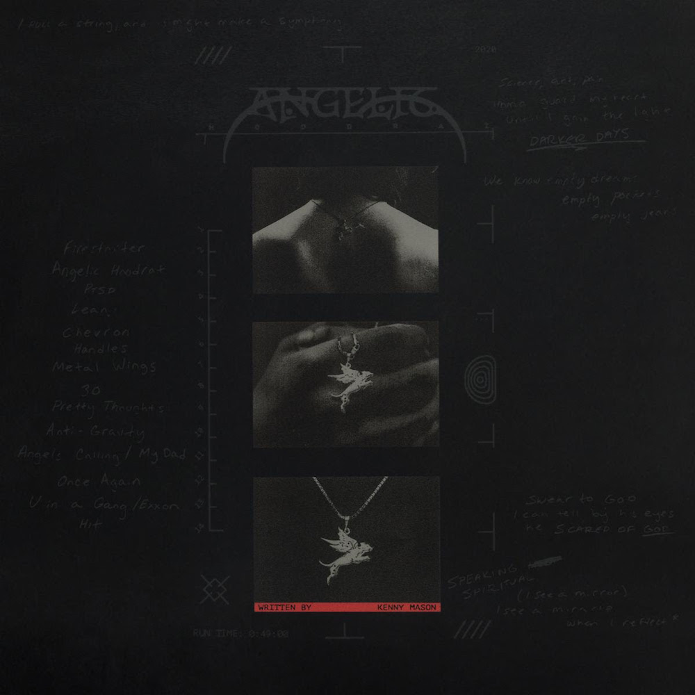cover art for Kenny Mason's Angelic Hoodrat