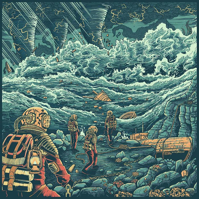 cover art for Challenger Deep's The Great Calamity by Taylor Adams