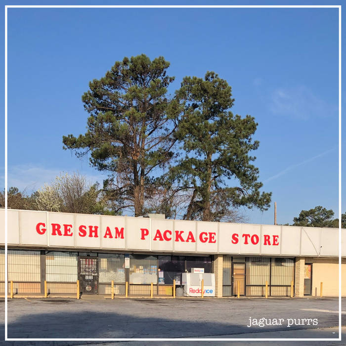 Jaguar Purrs cover art featuring Gresham Package Store