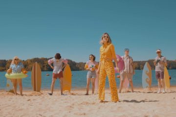 Sydney Ward and company performing Surfin Safari