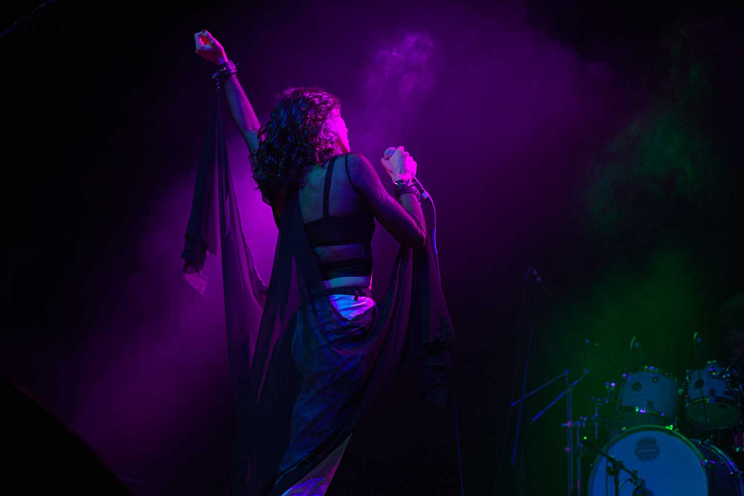 Bad Guru performing at the Masquerade