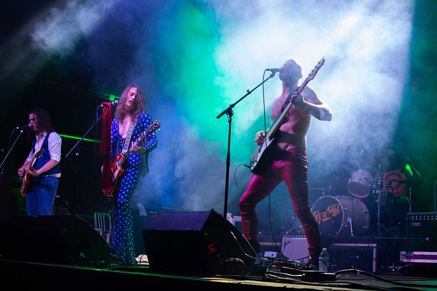 Half Hot performing at the Masquerade