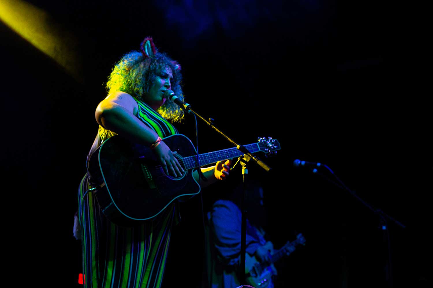 Toxic Foxtrot performing at the Masquerade