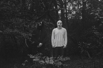 Ian Hemerlein and Kody Blackmon of Kwazymoto wearing hooded masks
