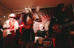 Rae and the Ragdolls performing at Hunt House
