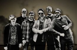 stylized press photo of Jeremy Ray and the Howdy Men