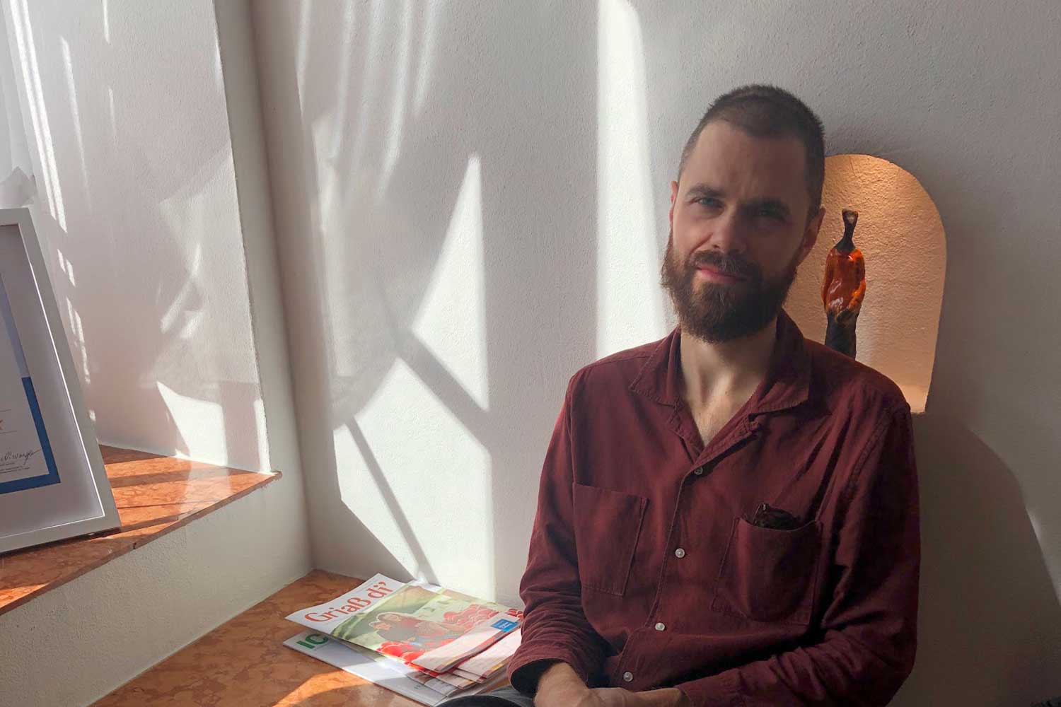 David Norbery of Night Heron at the Hotel Hirsch